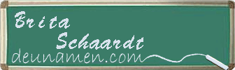Brita Schaardt Visitenkarte